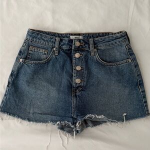 Forever 21 Dark Blue Jean Shorts